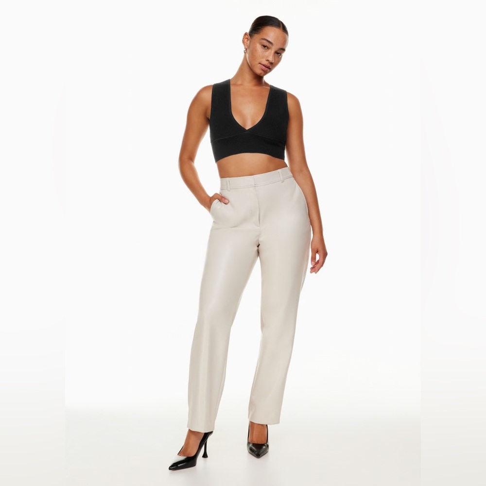 Aritzia Babaton Sculpt Knit Deep V Tank - Picture 4 of 4